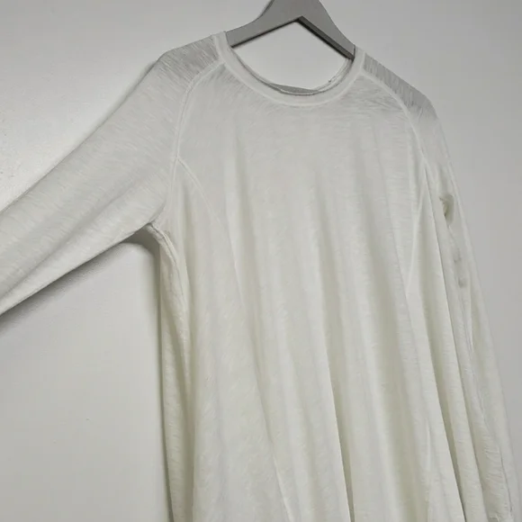 Free People Aria Trapeze Top White Women's Size Extra Small Oversized - Picture 6 of 13